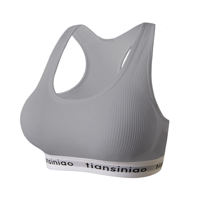 supportive racerback sports bra