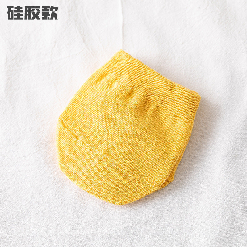 Invisible Half Palm Socks for Women - No Show Boat Socks Summer Thin Cotton