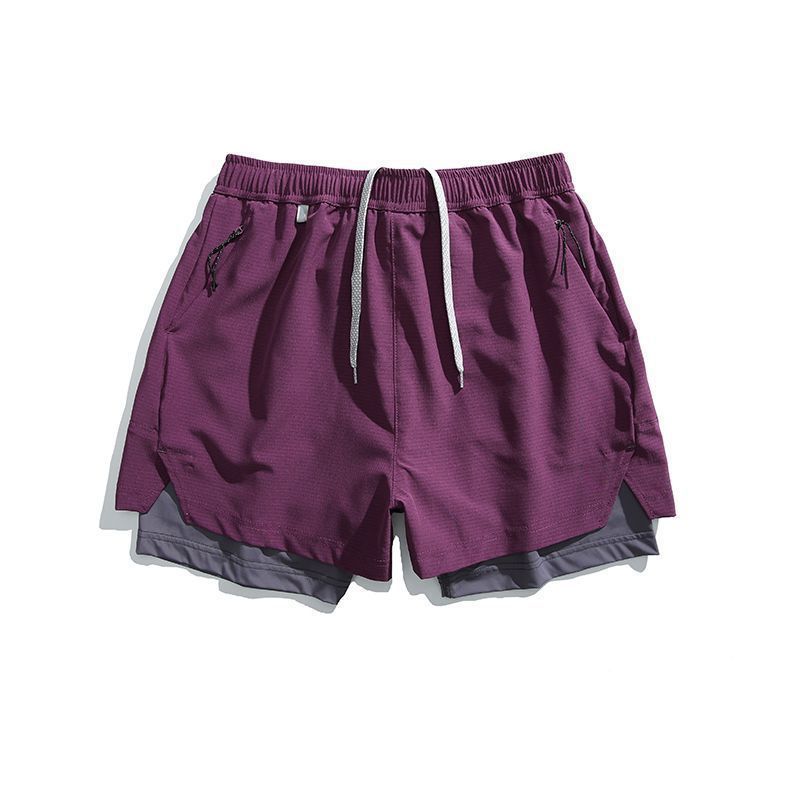 Double-Layer Outdoor Swim Shorts - Breathable Sports Shorts