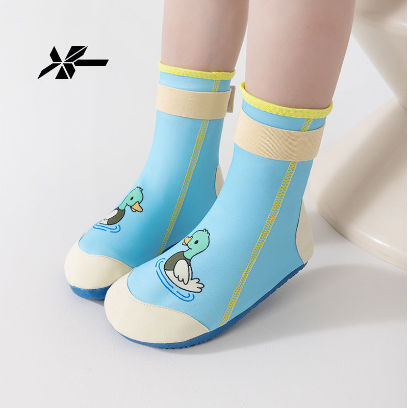 Quick-Dry Cartoon Sock Shoes for Kids Beach Hiking Swim Pool Foot Protection