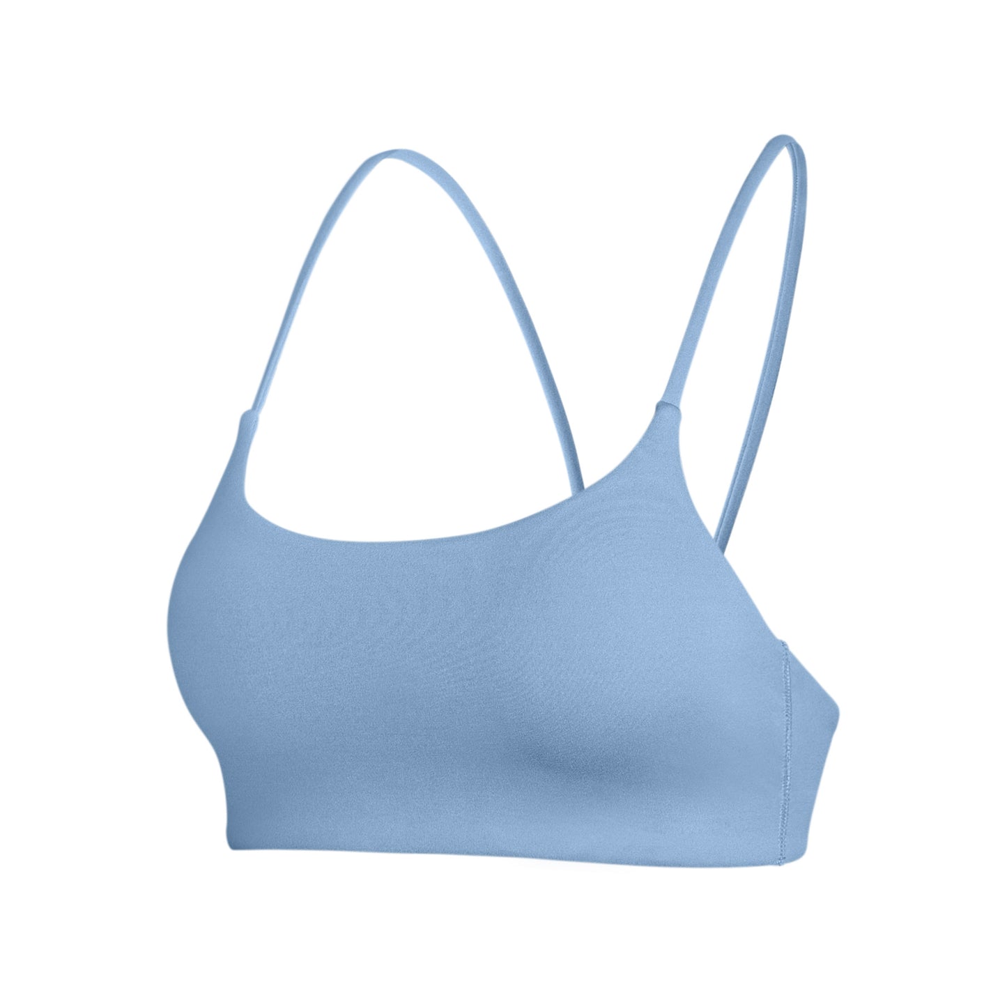 Nulu 66 Nylon Seamless Sports Bra - nude feel moisture wicking yoga bra