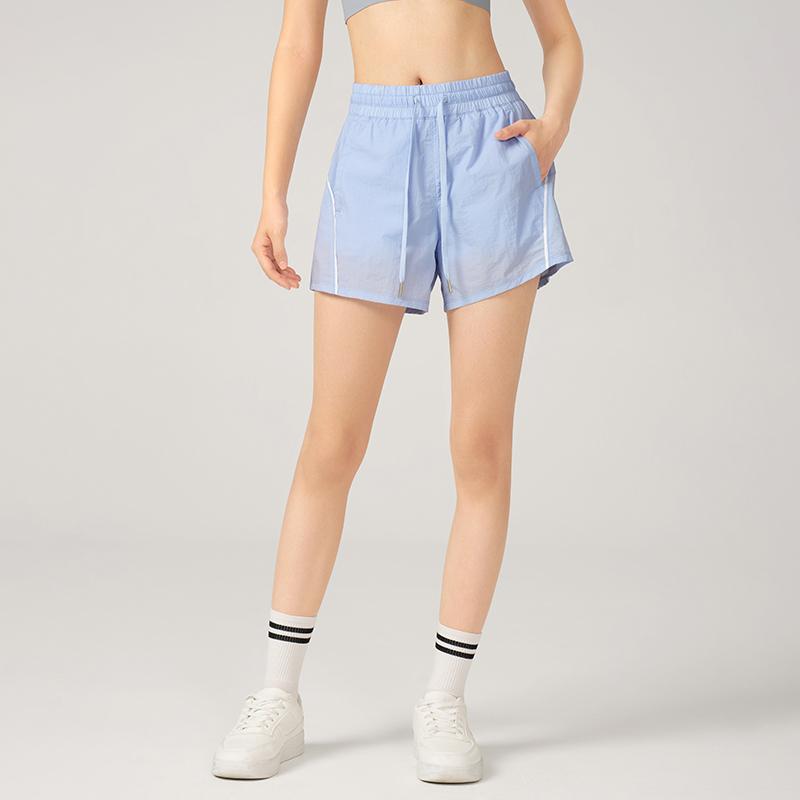 Quick Dry Sporty Shorts – Loose Fit Pocket Running Yoga Shorts
