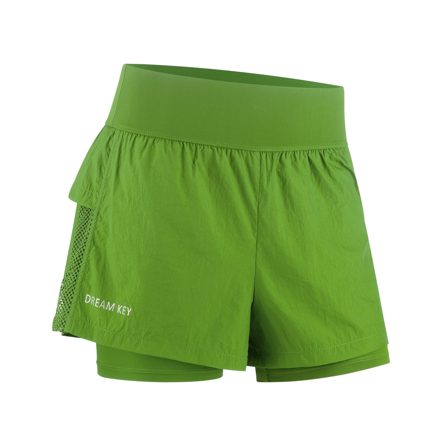 Cool Mesh Yoga Shorts - High Waisted Breathable Sports Shorts
