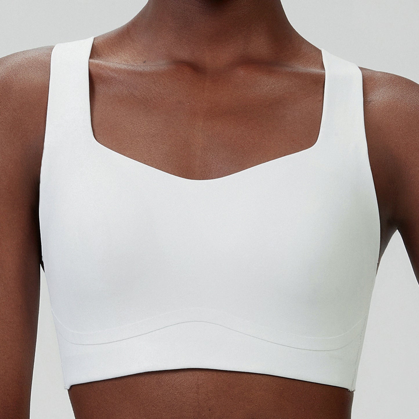 Molded Cup Sports Bra High Impact Anti-Shock Yoga Fitness Bra