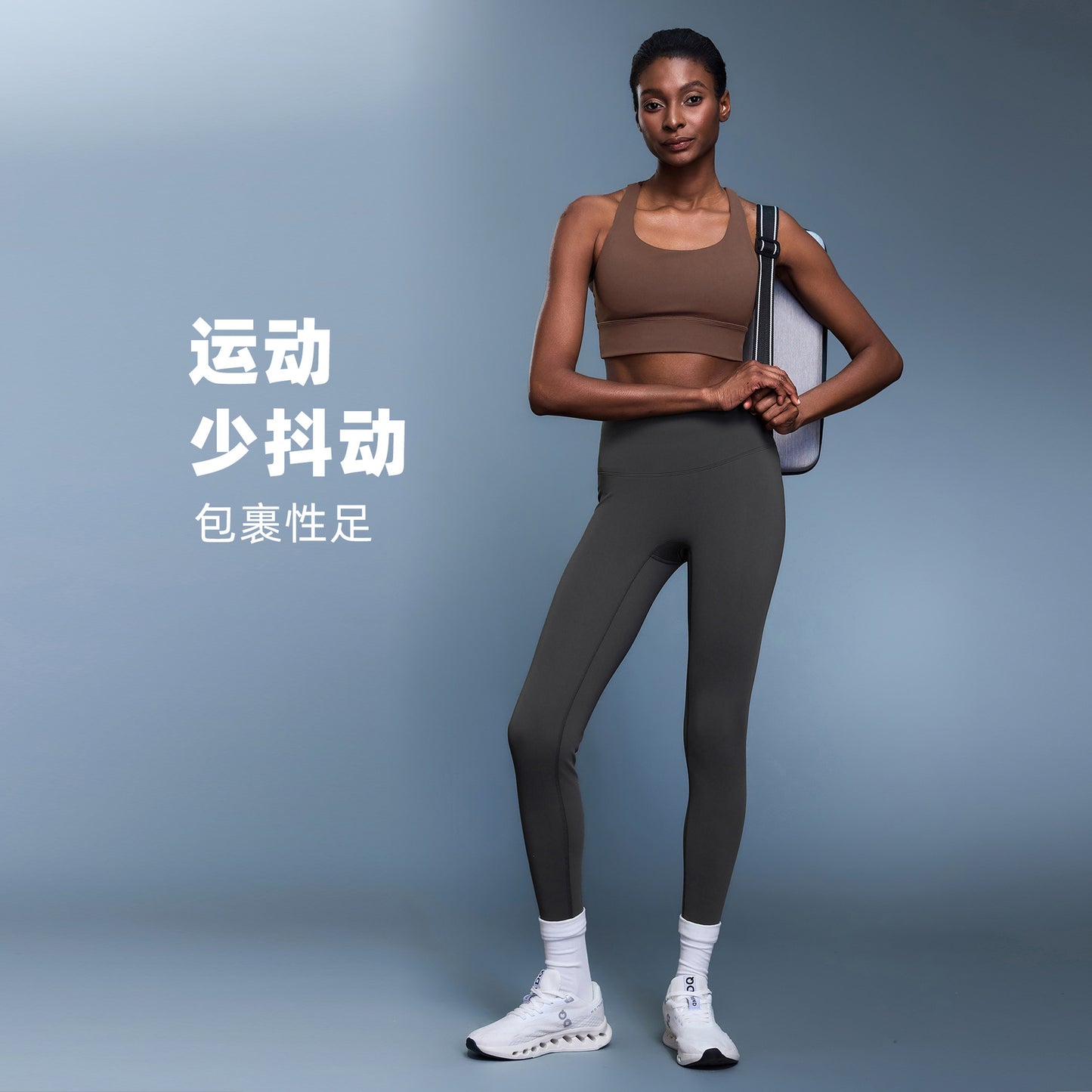 cross criss back sports bra high impact lift