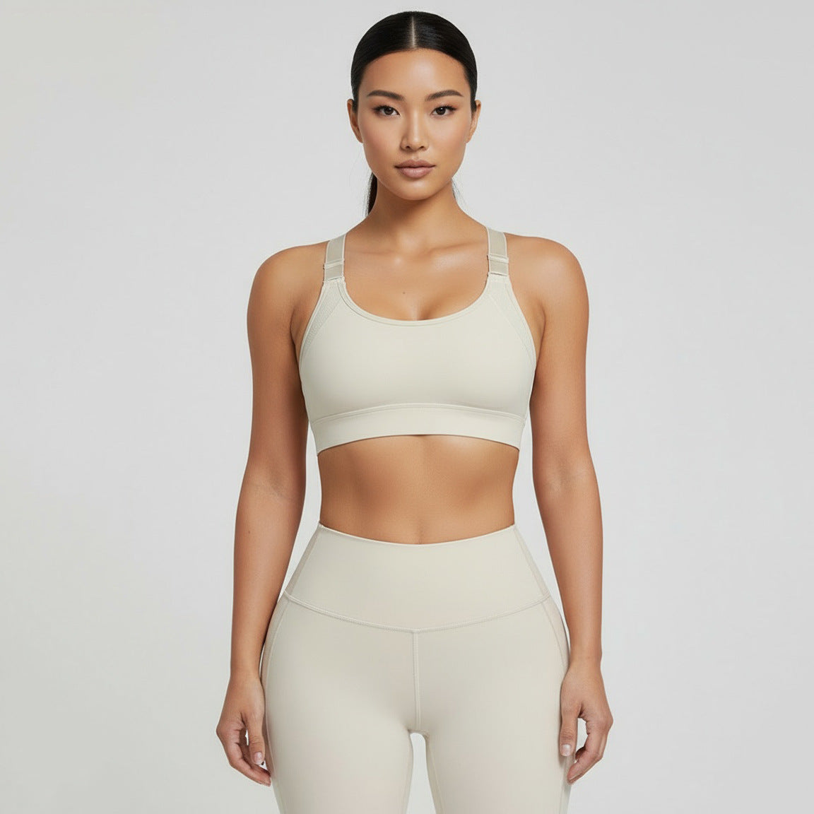 High-Impact Support Sports Bra for Running and Fitness