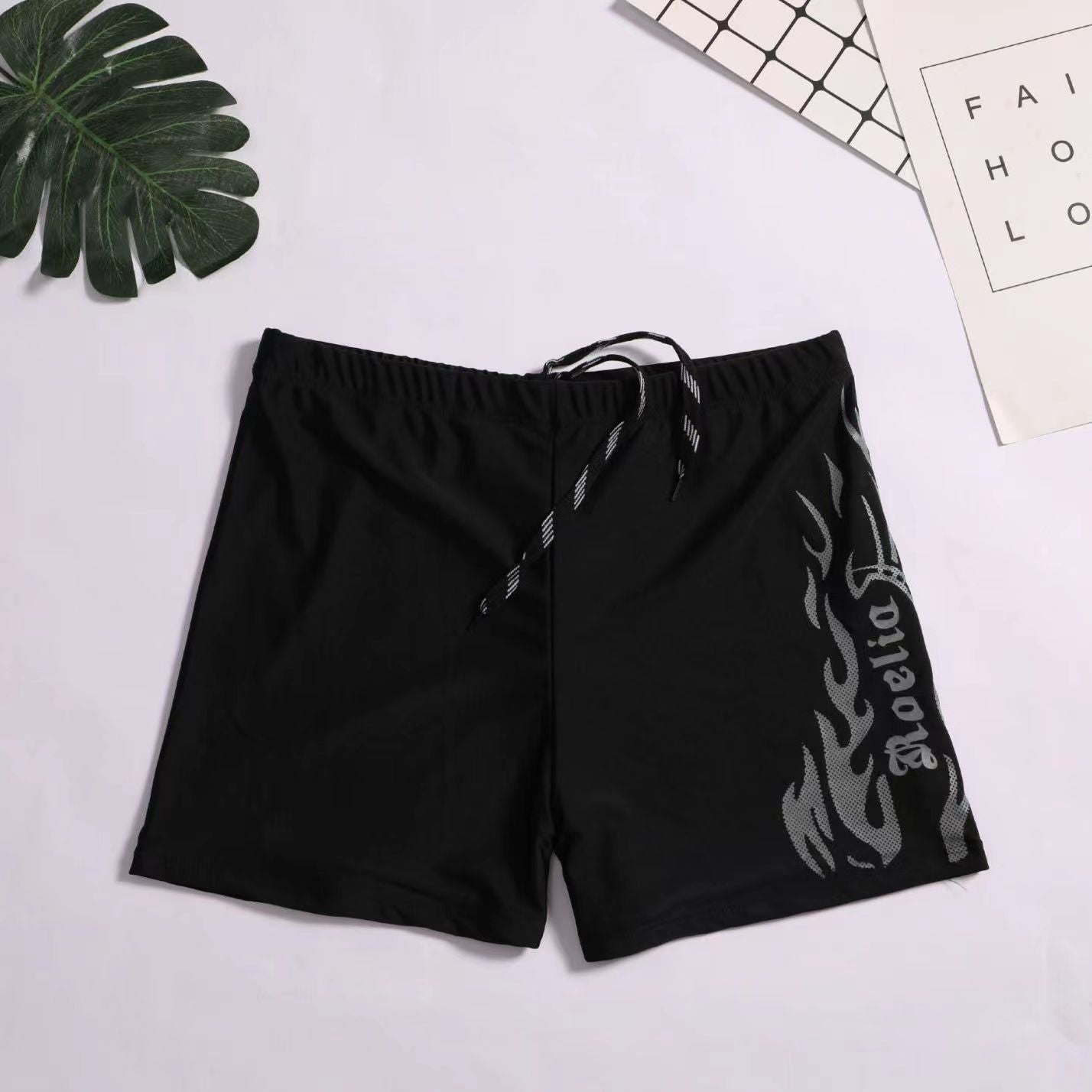 Wide Fit Swim Shorts Anti-Shy Quick Dry Men Beach Shorts