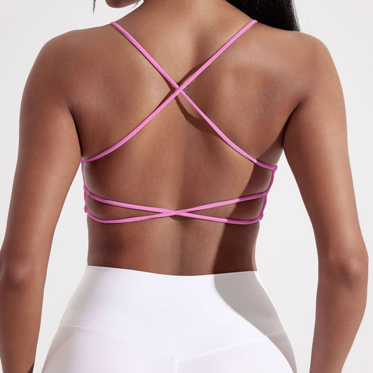Naked-Sense High-Support Sports Bra for Outdoor Running