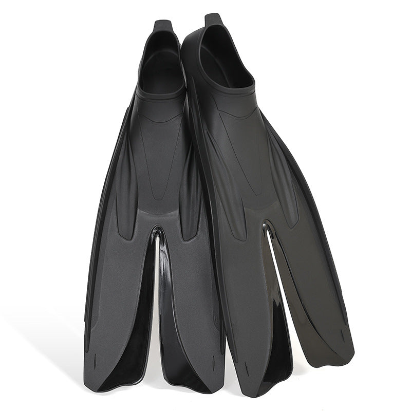 Split Fins for Freediving Swimming Training Lightweight Flexible TPR