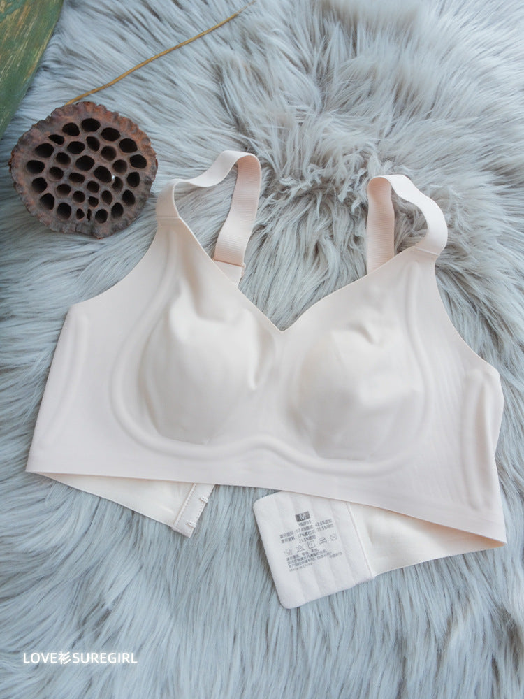 Seamless Wireless Support Bra - Plus Size Comfort & Lift