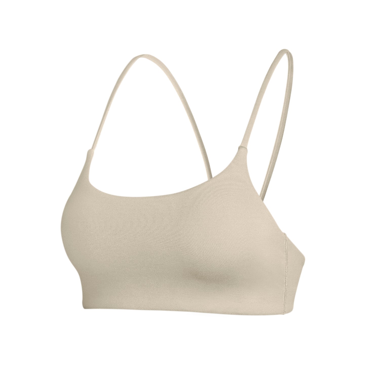 Nulu 66 Nylon Seamless Sports Bra - nude feel moisture wicking yoga bra