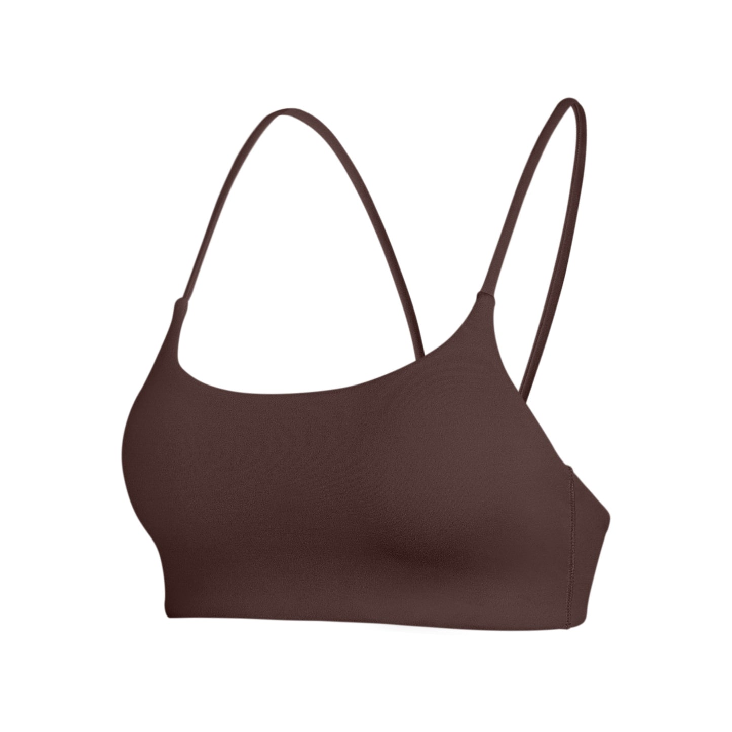 Nulu 66 Nylon Seamless Sports Bra - nude feel moisture wicking yoga bra