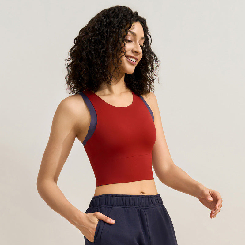 Mid Intensity Sportswear Bra - One Piece Tank Top for Gym Yoga