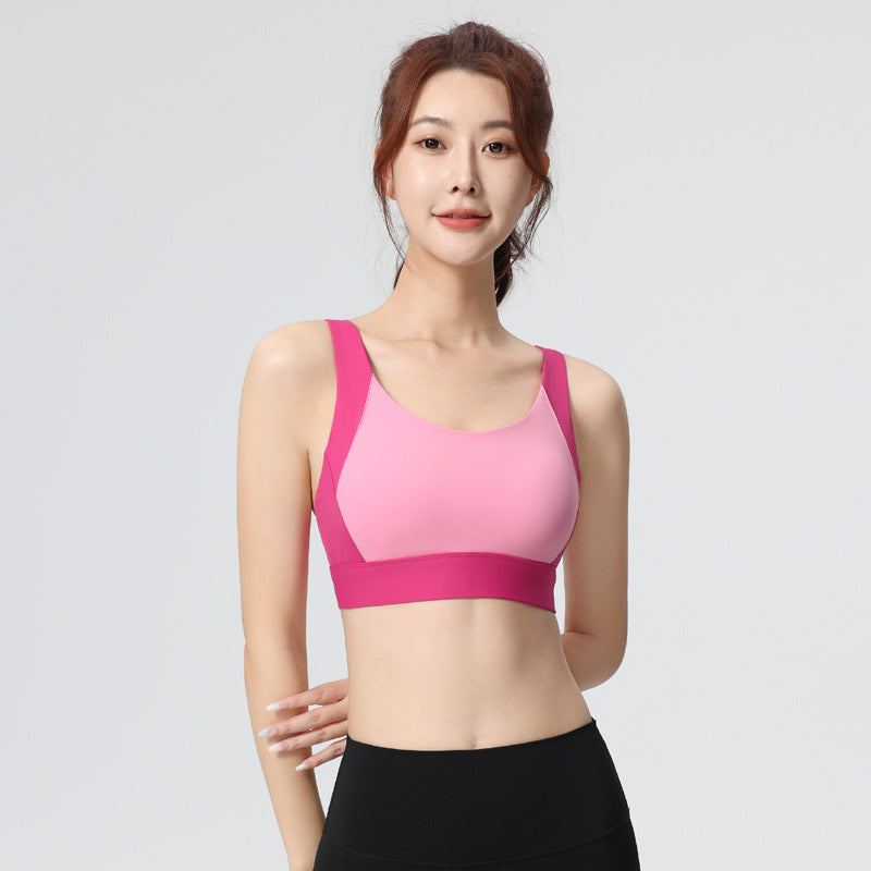 High-impact beauty back sports bra for women