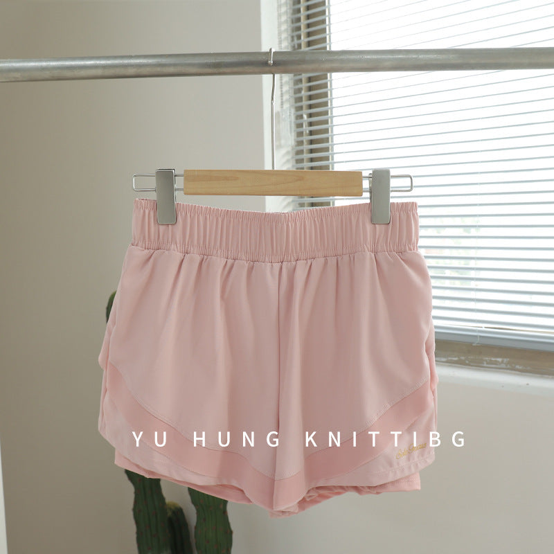 High-waisted comfy shorts