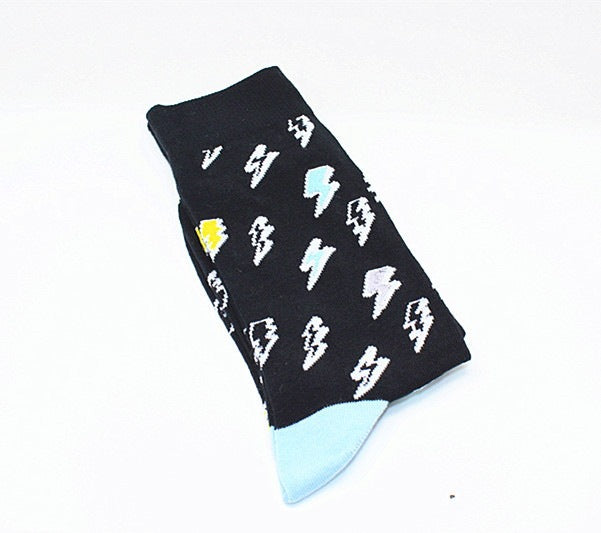 Fun Animal Print Crew Socks - Novelty Cotton Socks for Men & Women