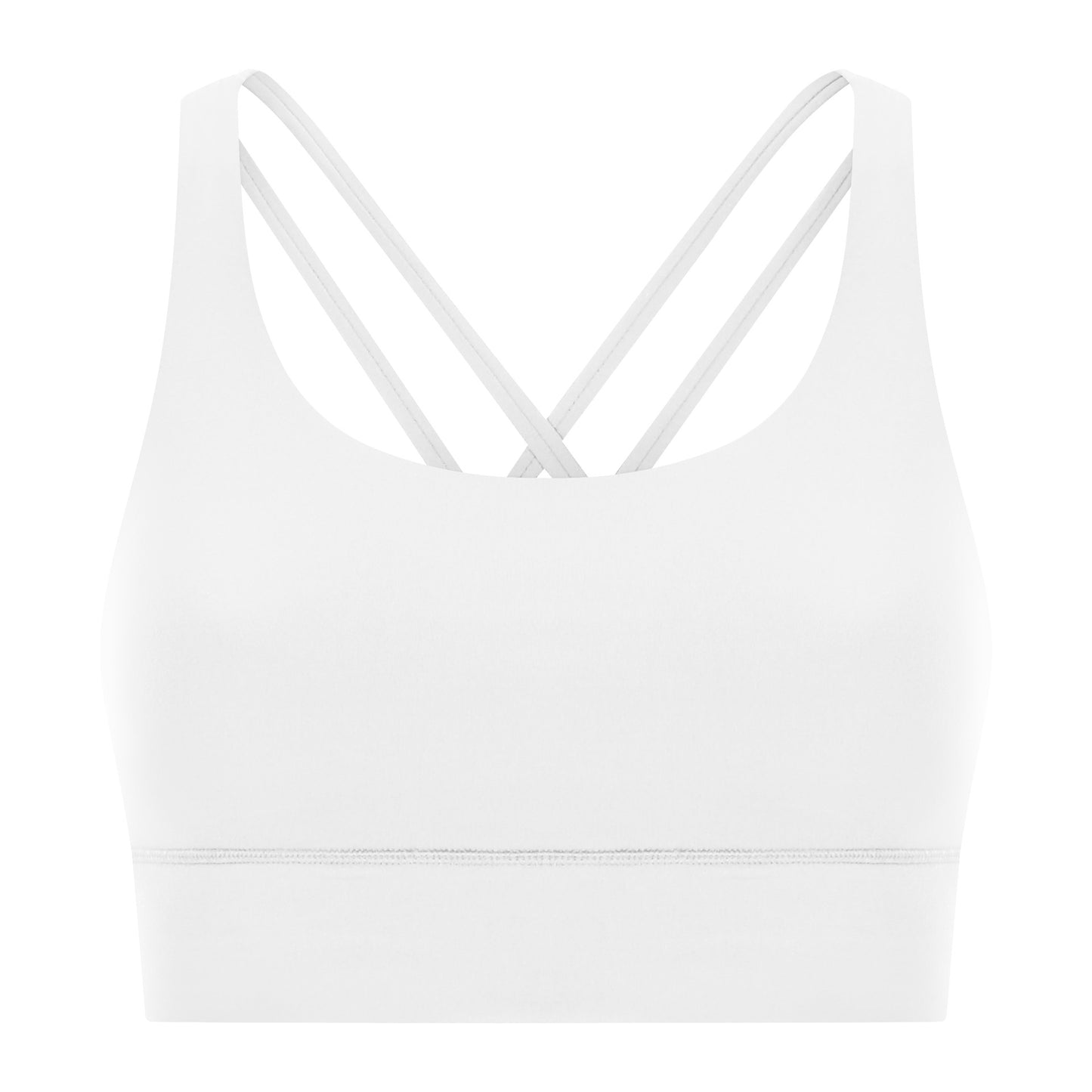cross criss back sports bra high impact lift
