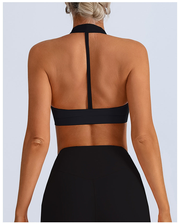 High Elastic Padded Sports Bra with Beautiful Back Straps