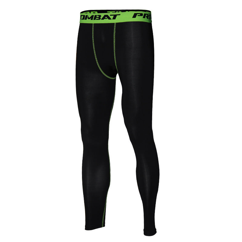 men's compression leggings - fast dry athletic tights for running yoga basketball