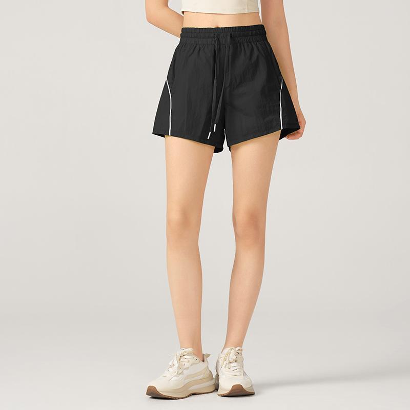 Quick Dry Sporty Shorts – Loose Fit Pocket Running Yoga Shorts