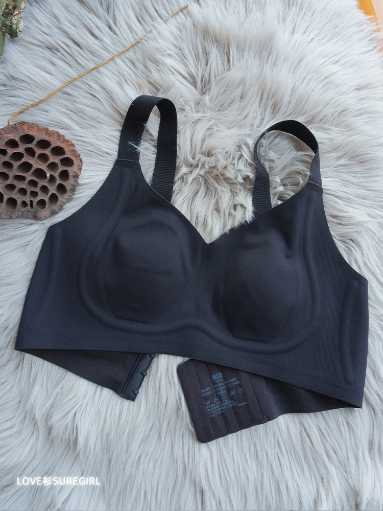 Seamless Wireless Support Bra - Plus Size Comfort & Lift