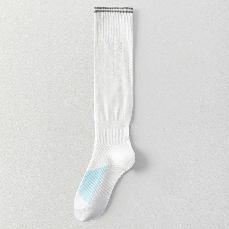 Breathable Mesh Calf Compression Socks for Women - Sporty Everyday Wear