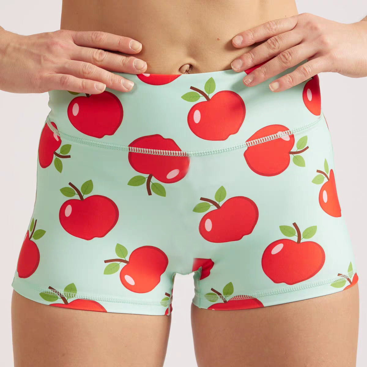 High Waist Butt-Lifting Yoga Shorts for Women