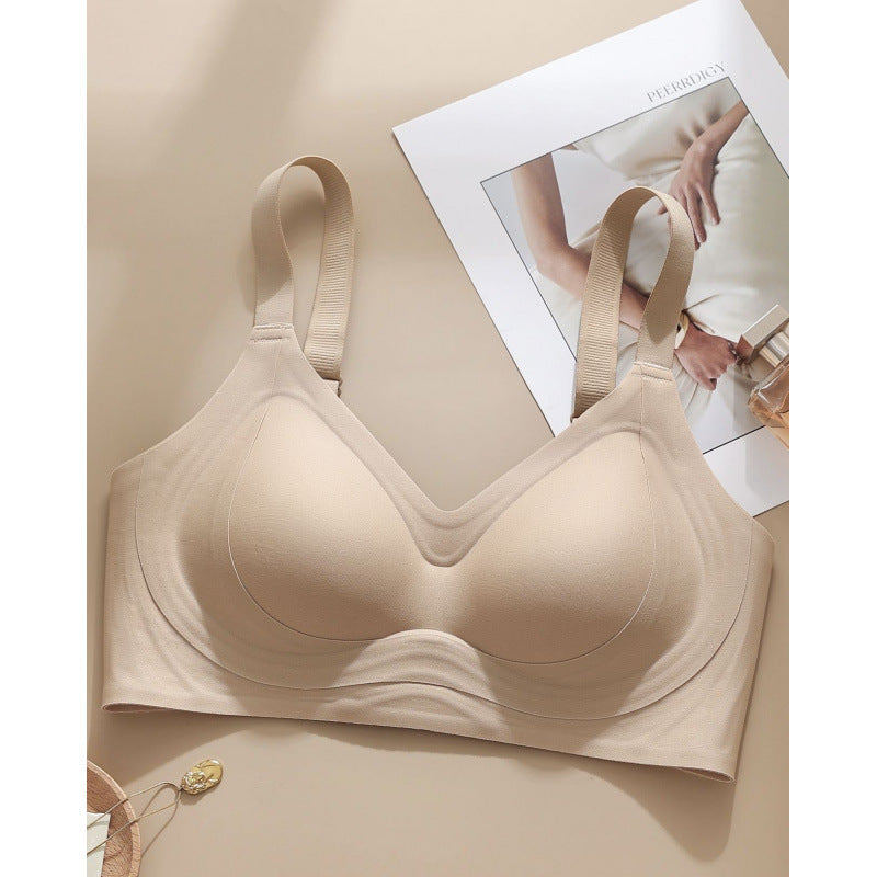 Seamless Wireless Lift Bra - Push Up Support for Small Bust