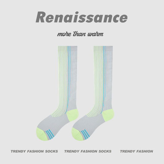 Compression Calf Socks for Sports & Recovery - Gradient Pressure Support
