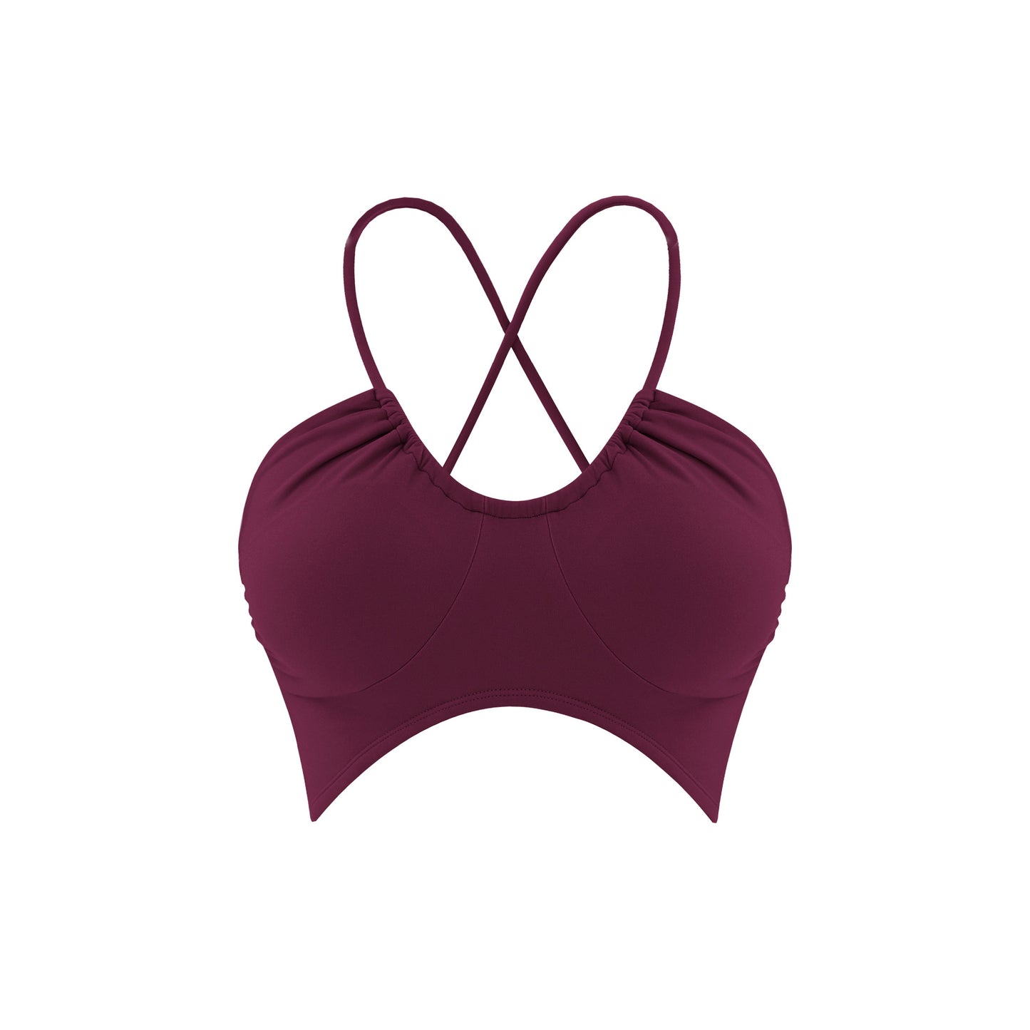 Criss Cross Back Seamless Yoga Bra
