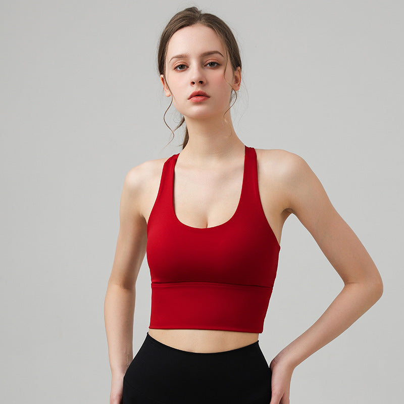High Impact Seamless Sports Bra - Jiggle-Free Yoga & Running