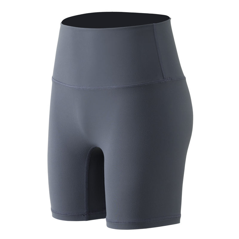 High-Waisted Peach-Booty Yoga Shorts for Fitness & Activewear