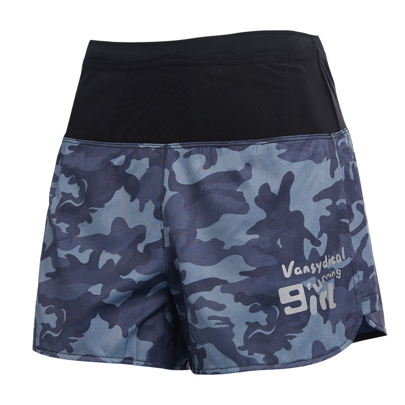 High-Waisted Running Shorts with Side Pockets for Women