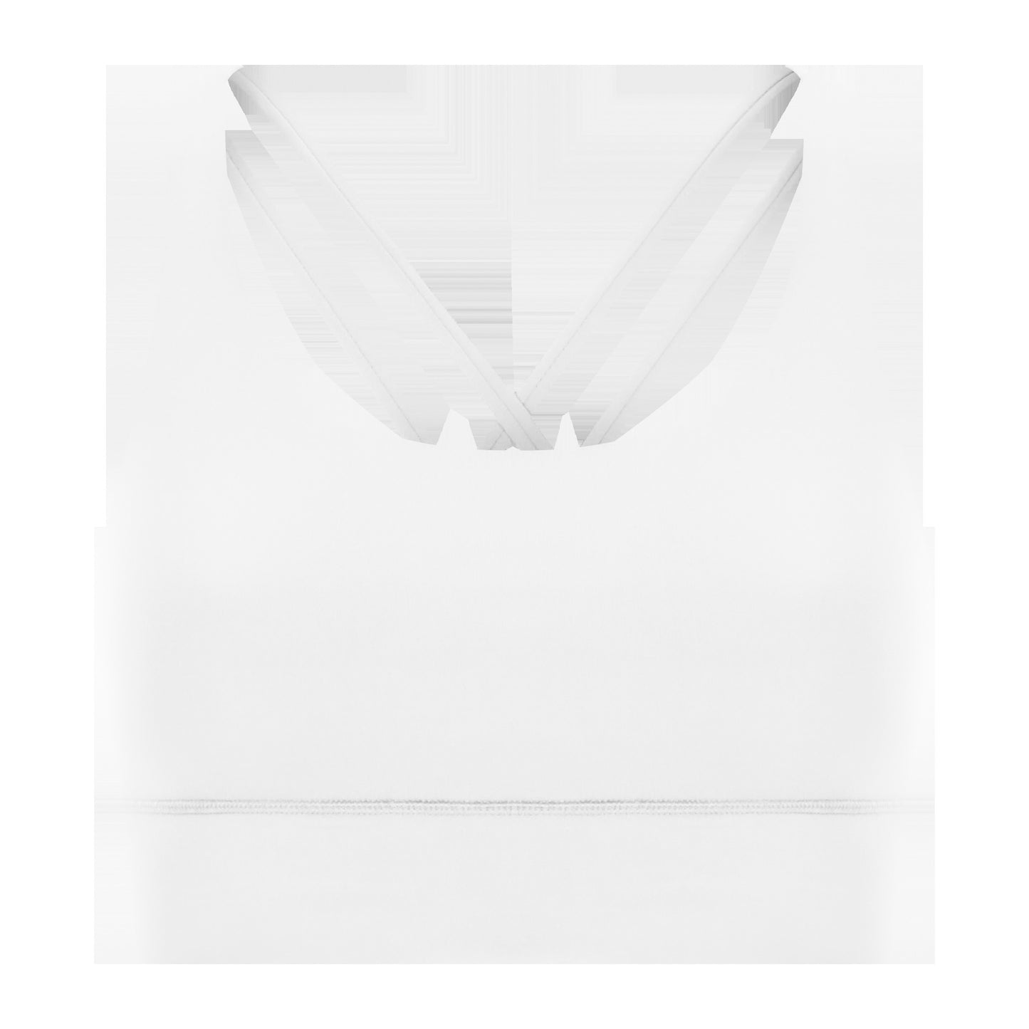 Crossback Sports Bra Matte Texture Wireless Support