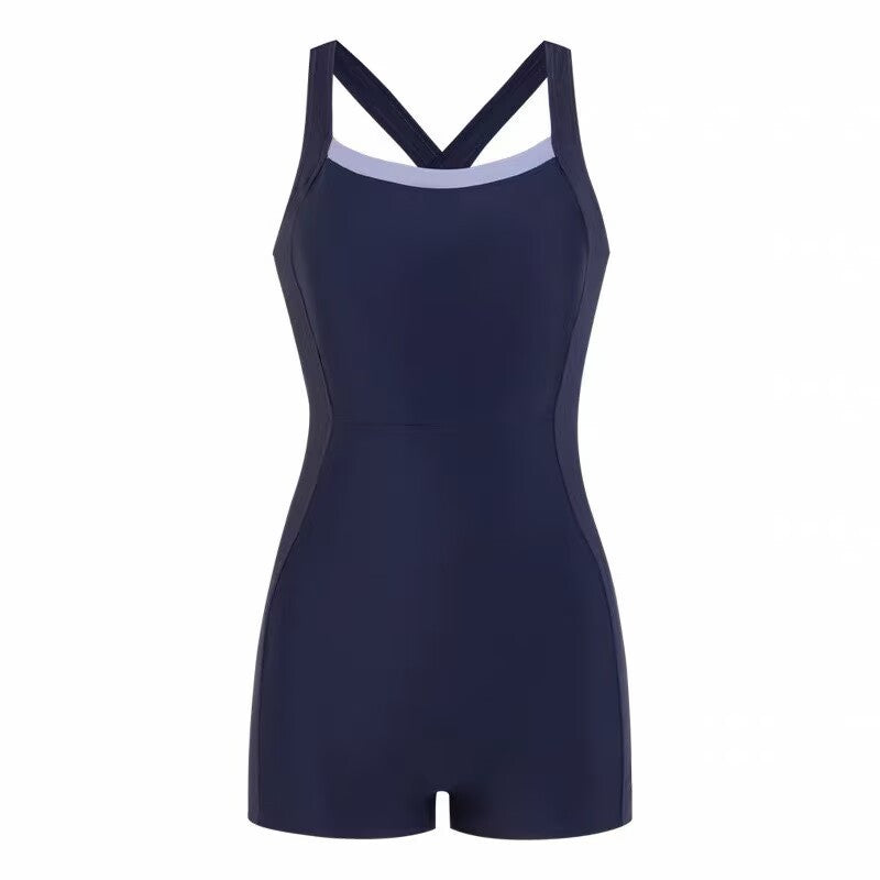 Slimming one-piece swimsuit for women