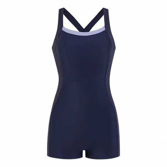 Slimming one-piece swimsuit for women