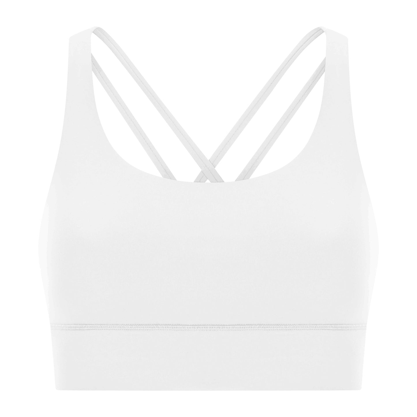 High-Intensity Supportive Crossover Back Yoga Bra