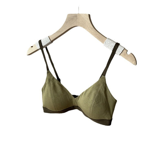 Wireless Modal Triangle Bralette - Comfortable French Style Bra