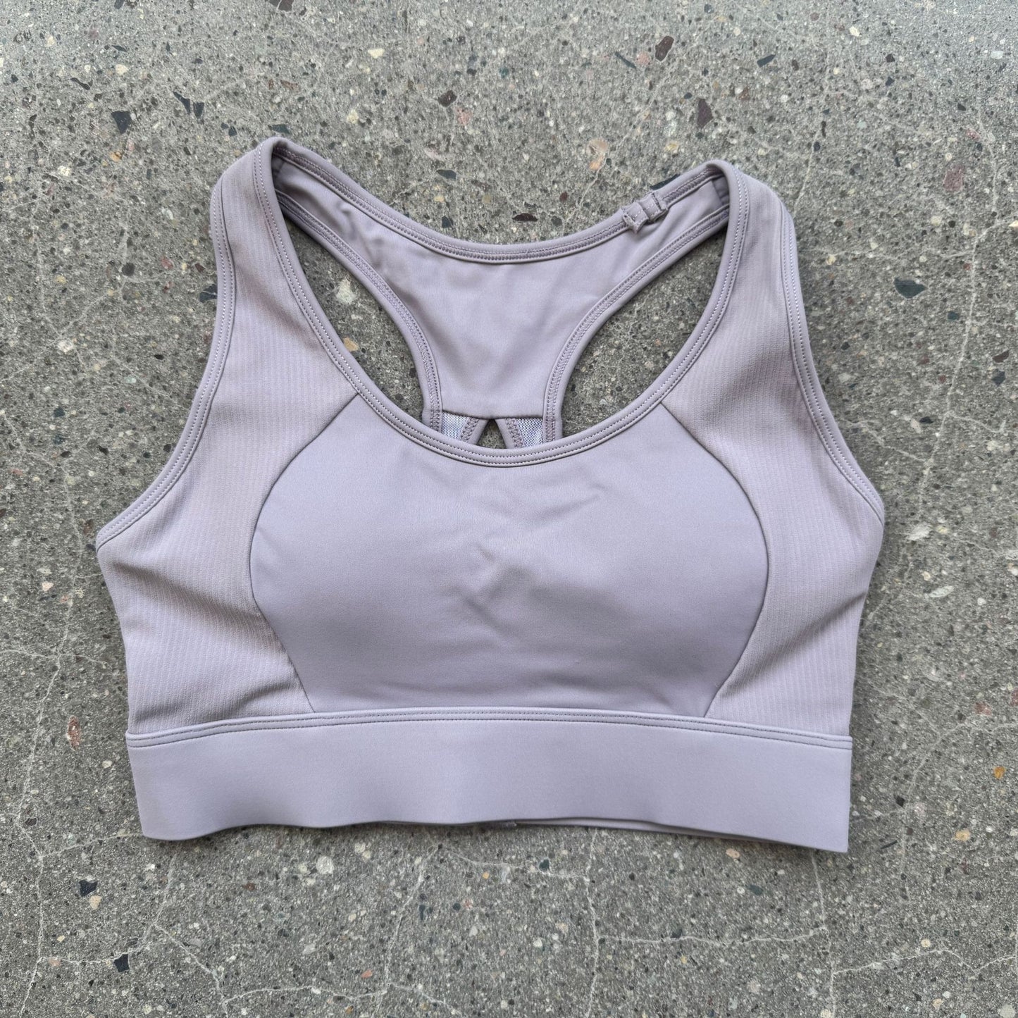 High Support Sports Bra with Adjustable Straps & Fixed Cups
