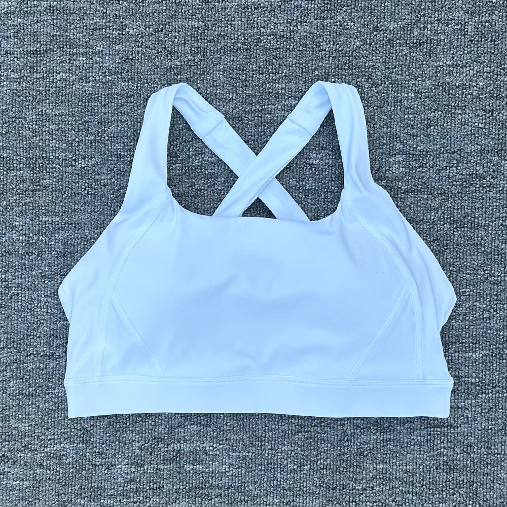 High Impact Cross Strap Sports Bra