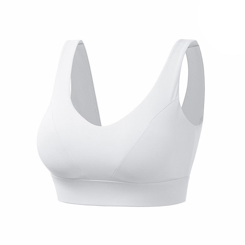 Padded One-Piece Yoga Crop Top - Sports Bra Camisole