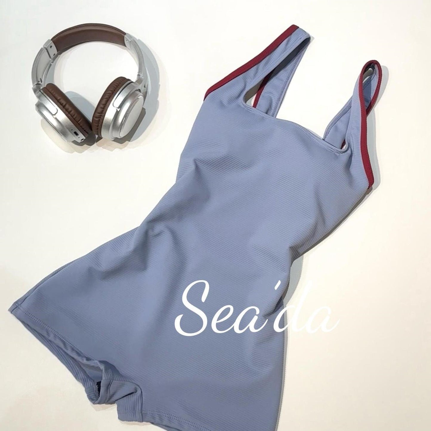 Conservative One-Piece Swimwear Black Slimming Tummy Control Flat Front