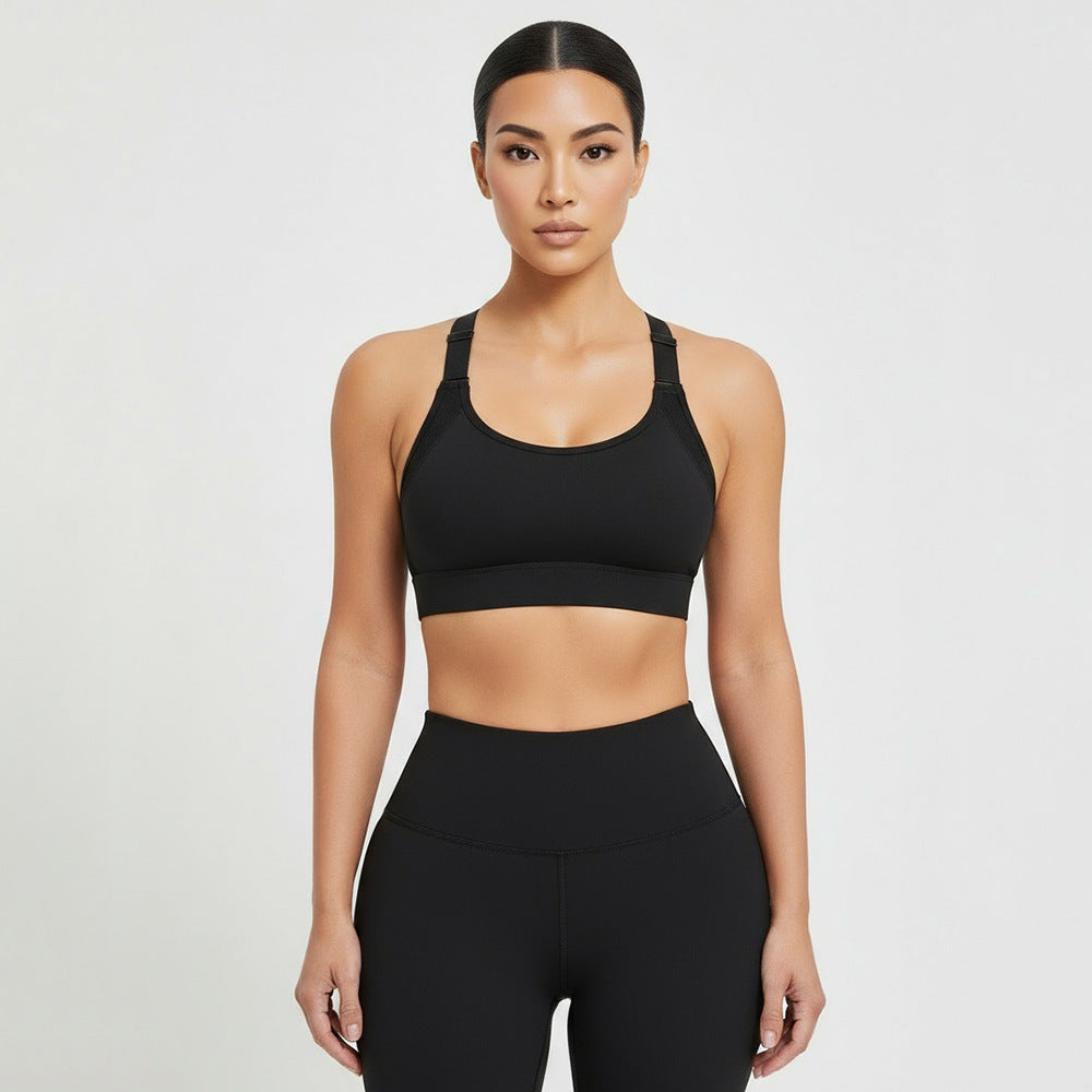 High-Impact Support Sports Bra for Running and Fitness