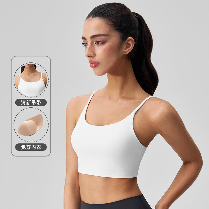 Seamless Invisible Sports Bra for All-Day Comfort
