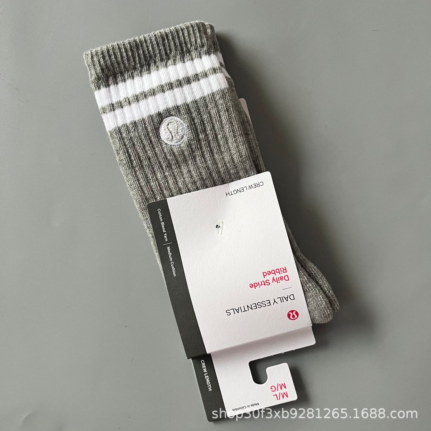 Women's Mid Calf Towel Sole Sports Socks - Breathable Casual Crew Socks