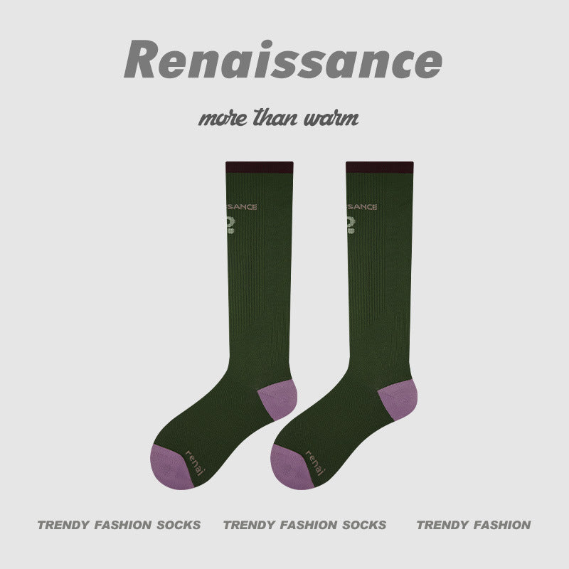Compression Calf Socks for Sports & Recovery - Gradient Pressure Support