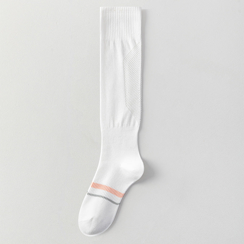 Breathable Mesh Calf Compression Socks for Women - Sporty Everyday Wear