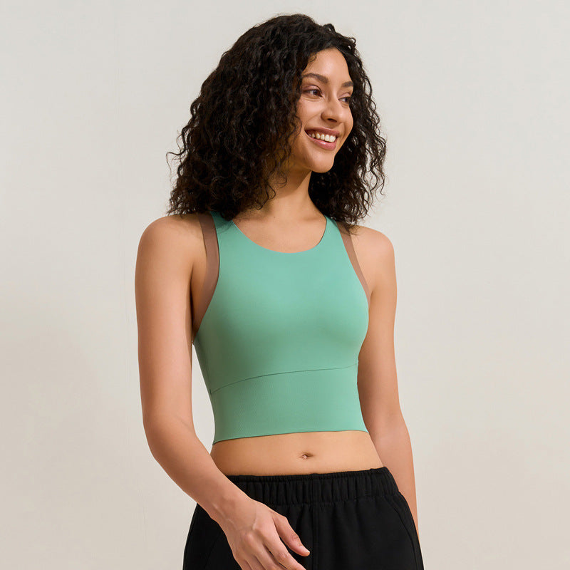 Mid Intensity Sportswear Bra - One Piece Tank Top for Gym Yoga