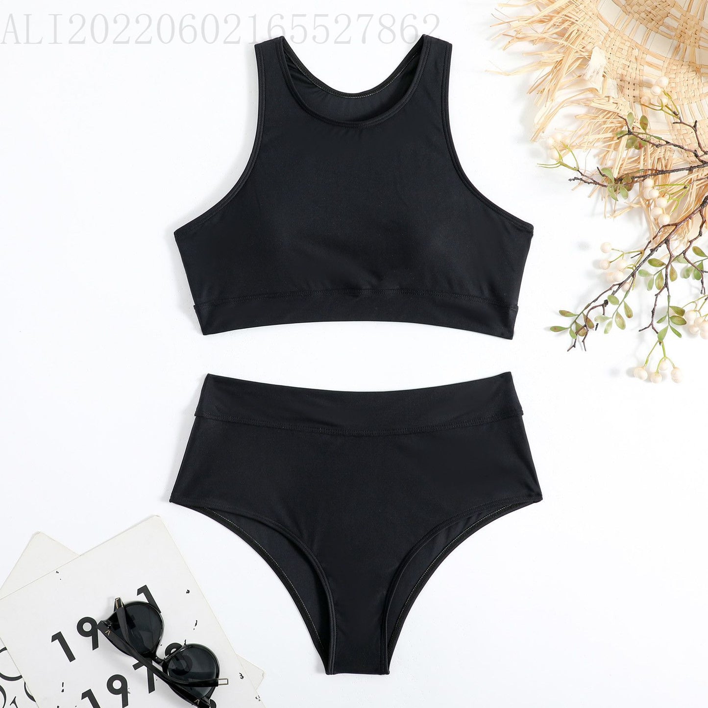 Pure Colour Bandeau Bikini