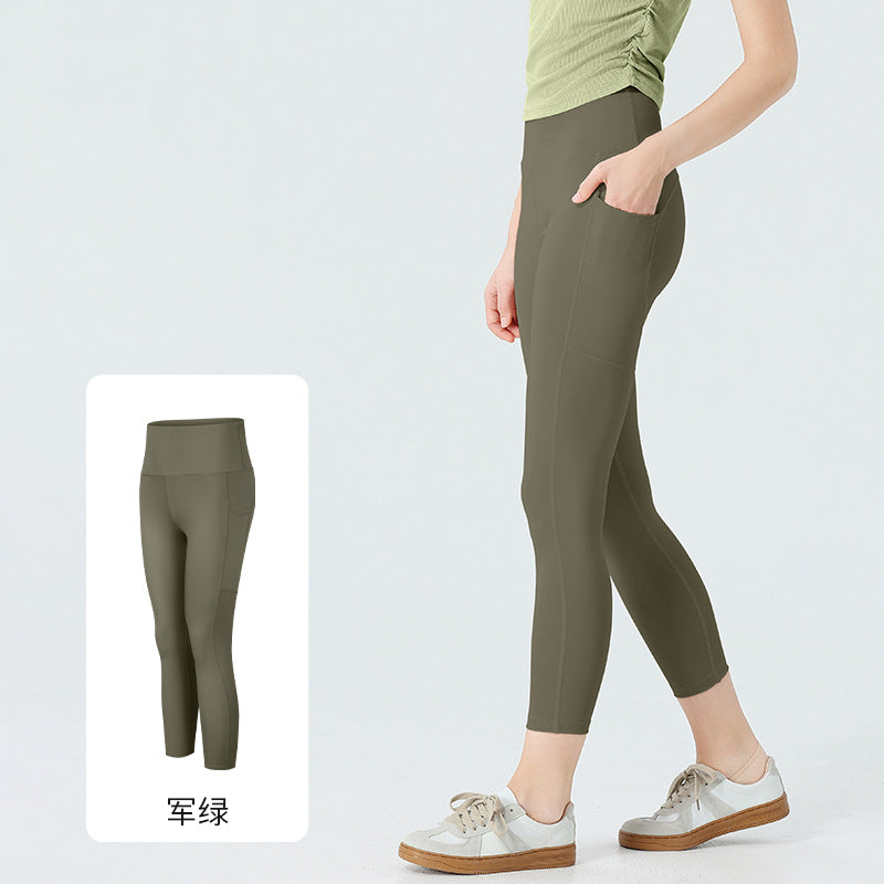 High-Waist Butt-Lifting Leggings for Summer Yoga & Morning Runs